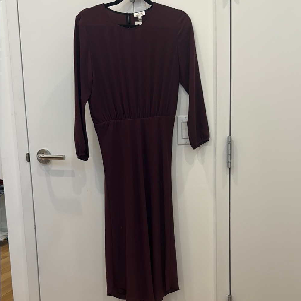 Wilfred aritzia Burgundy Dress size small